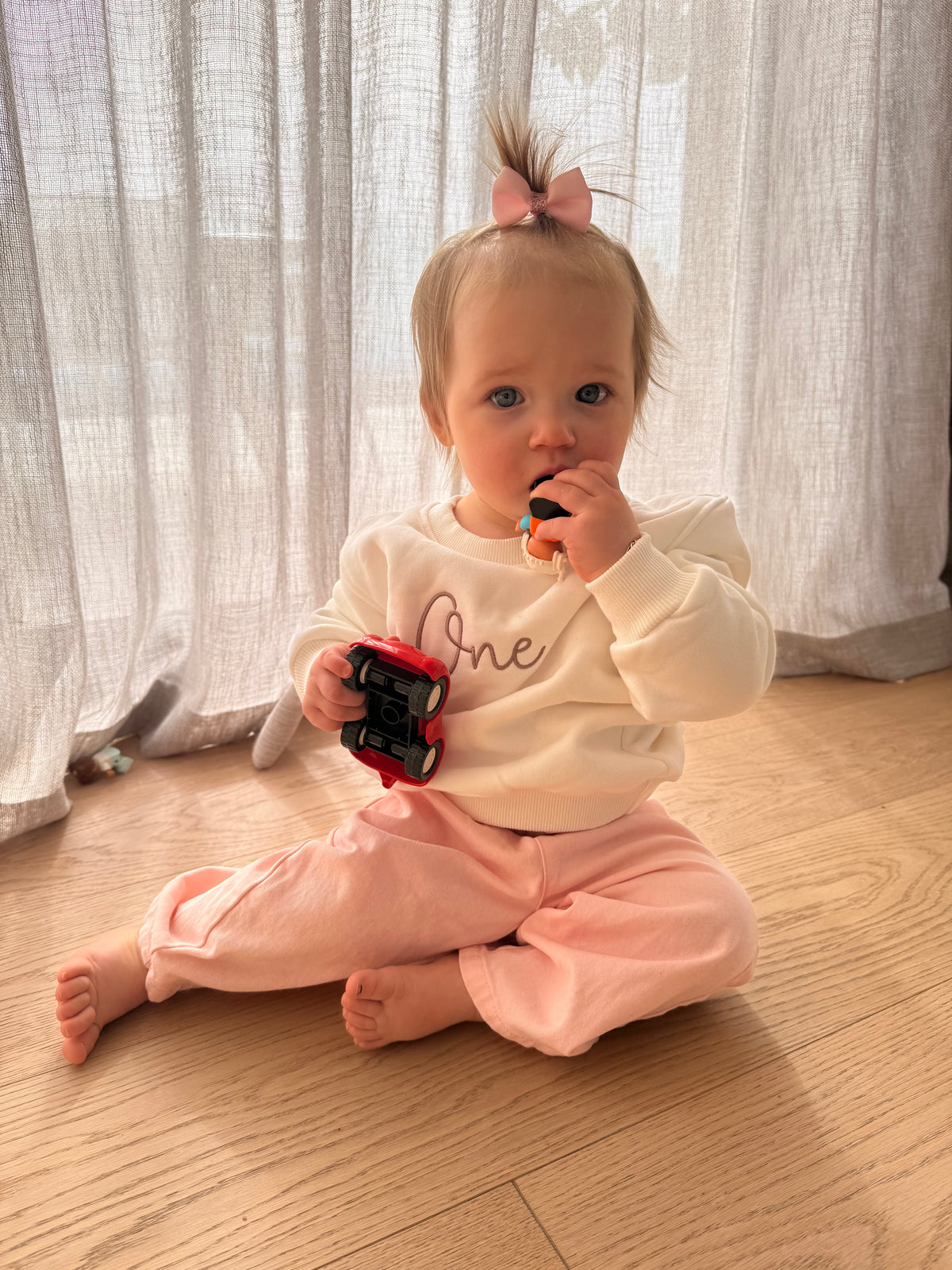 White Celebration Jumper - word