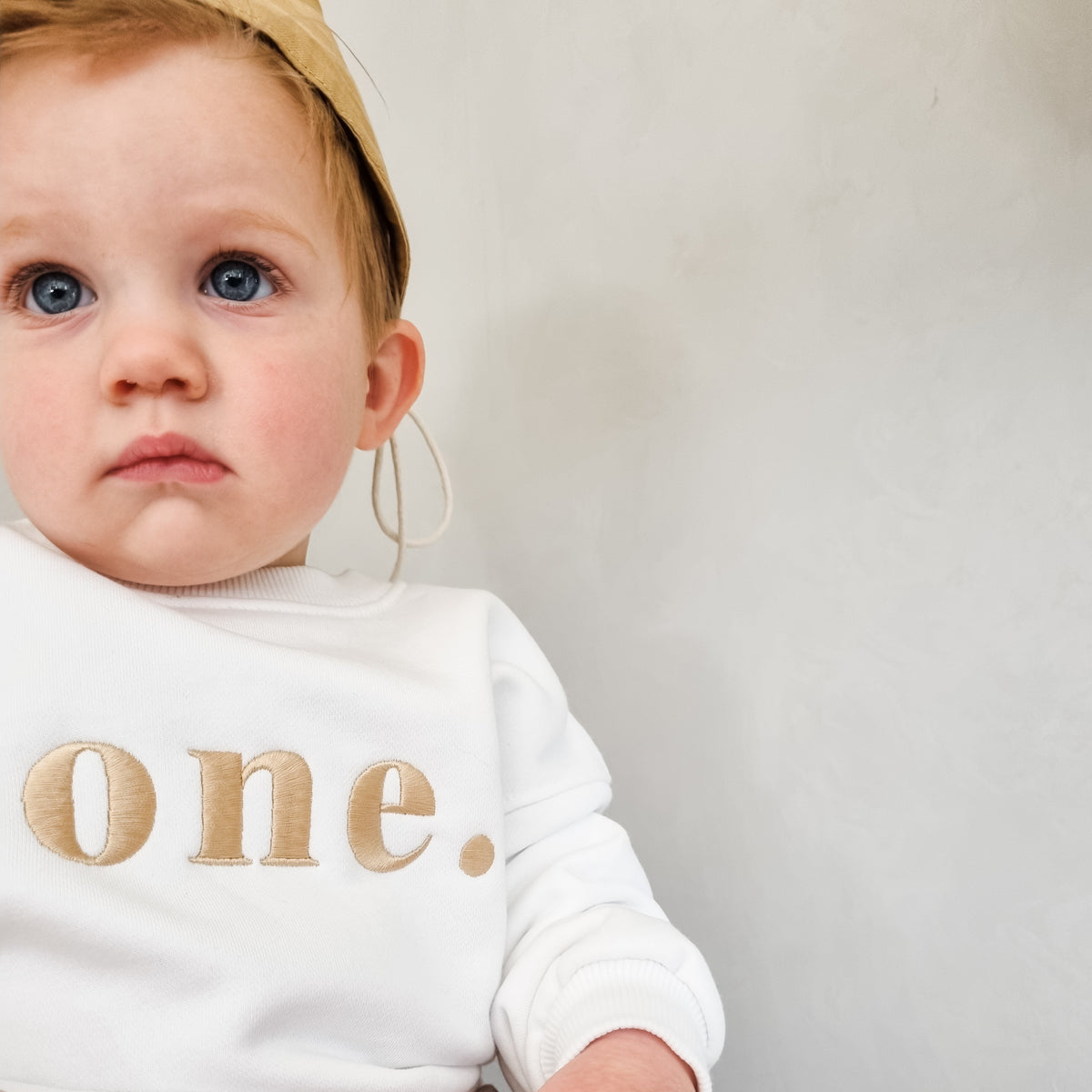 White Celebration Jumper - word