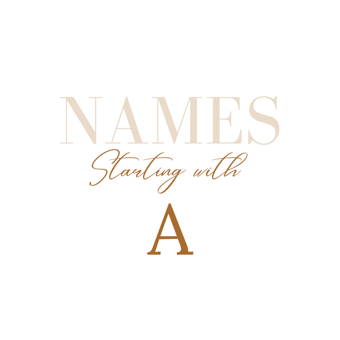 We start with A