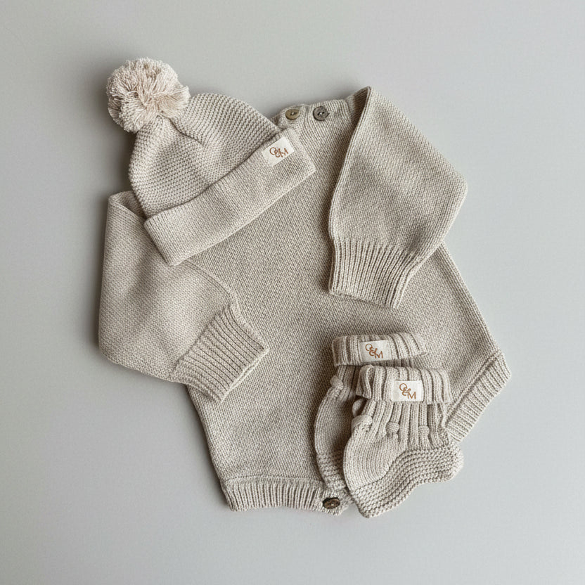 Baby Gift Set - Warm Ivory