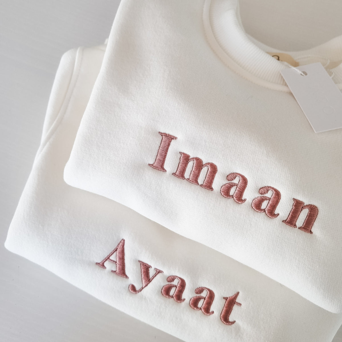 White Crew - customised name/word