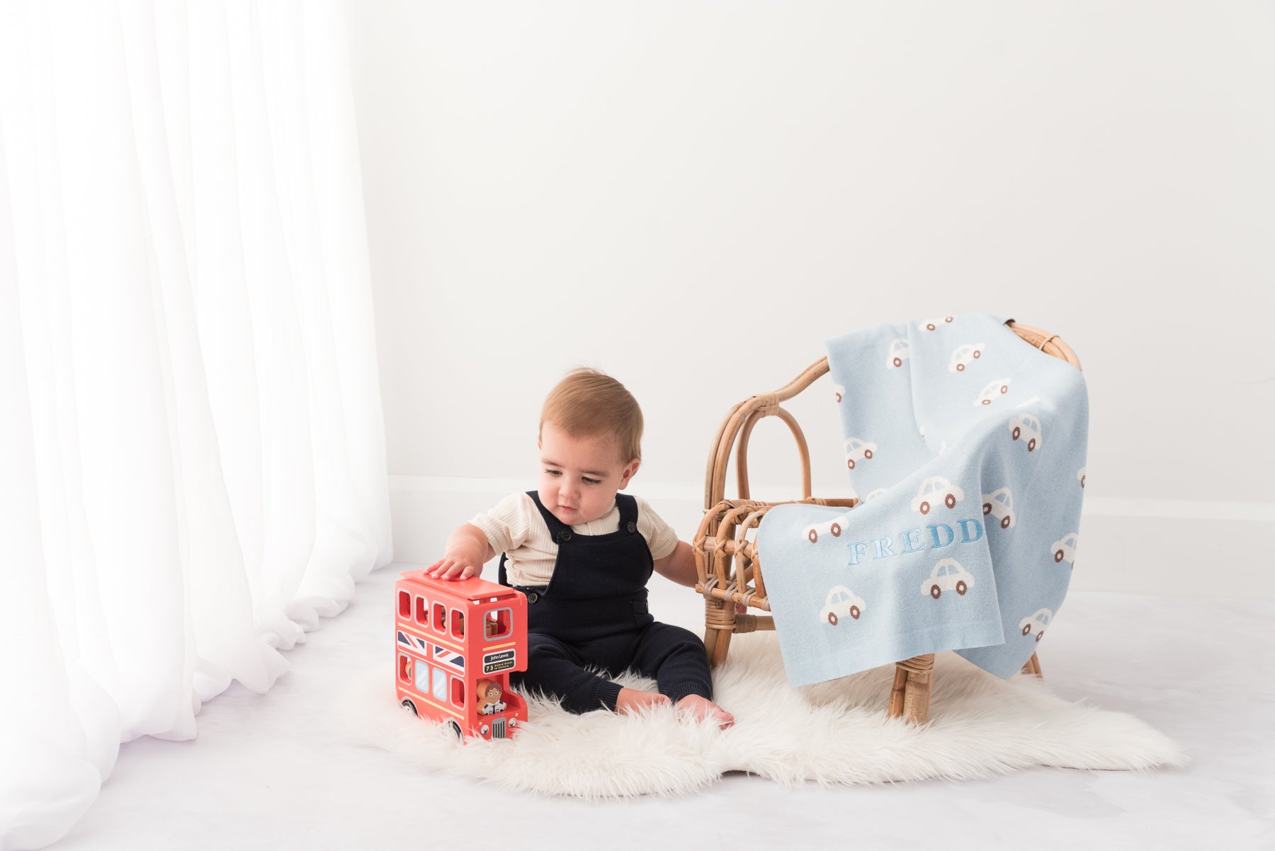 Personalised Luxury Baby Blanket