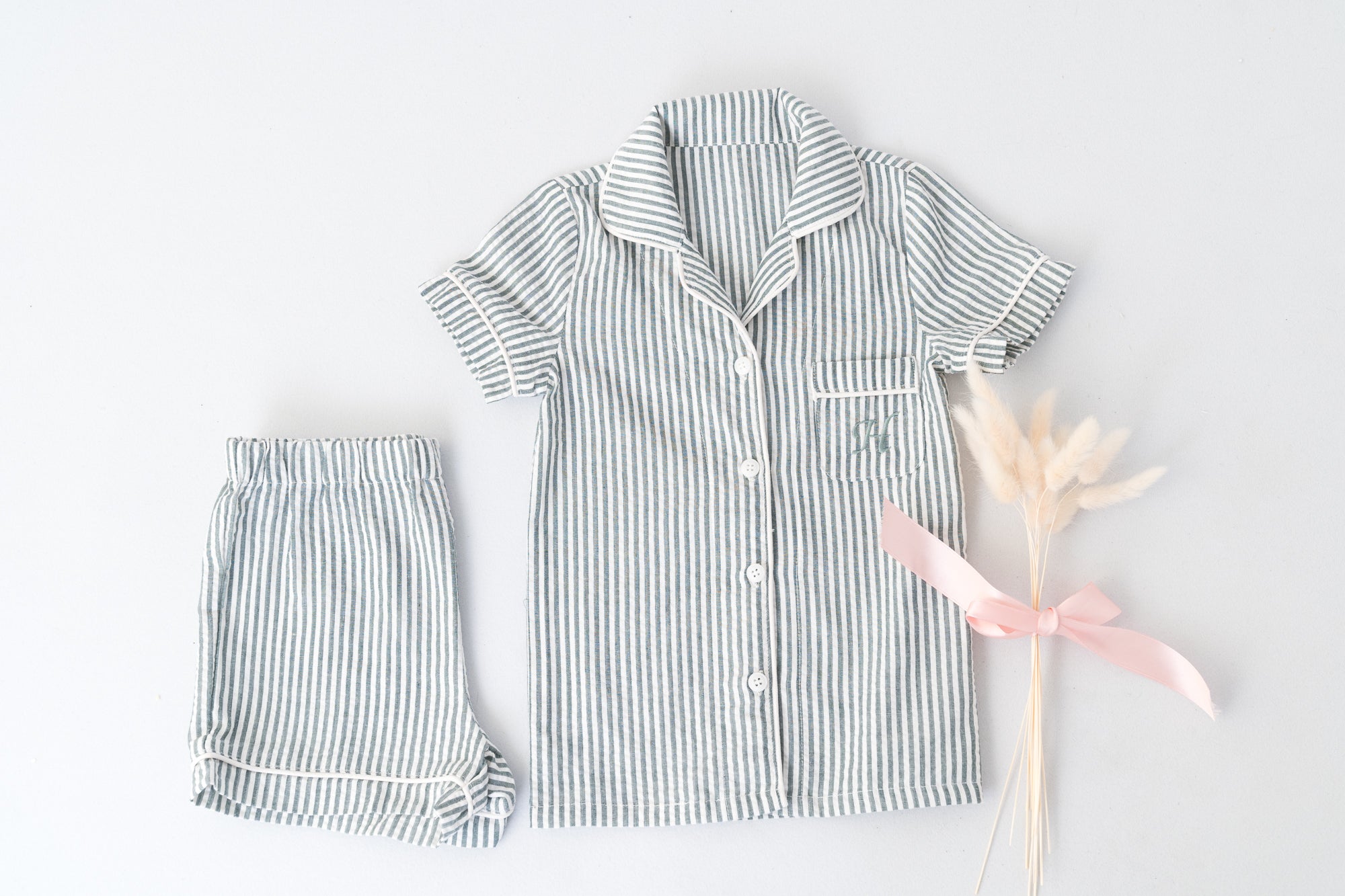 Personalised Childrens Summer Pajamas